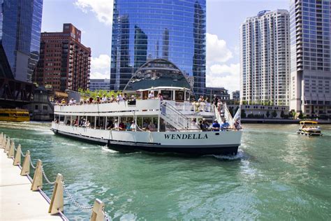 Wendella tours - Chicago Architecture River Cruise. 12,106. from $47.00. Chicago, Illinois. Small-Group Sightseeing Boat Tour in Chicago. 40. from $75.00. Chicago, Illinois. Skyline Tour Aboard 148 Ft. Schooner Windy - Chicago's Official Tall Ship.